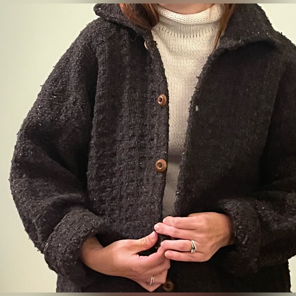 Handmade 100% alpaca wool sweater from Equador